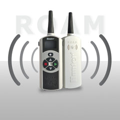 Hunter remote in use controlling garden zones for on-site efficiency