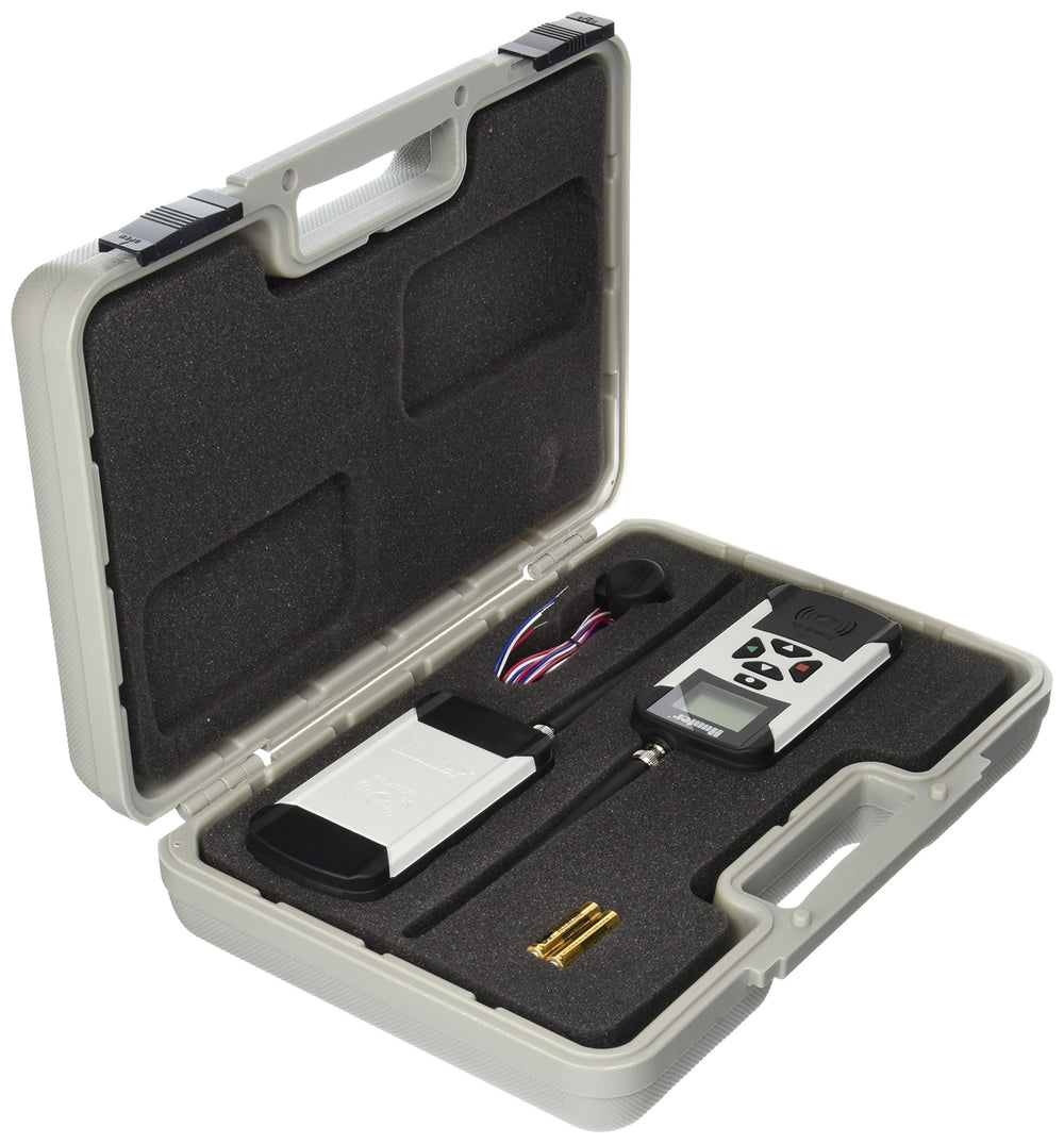 Hunter Roam XL front view showing controls and compact design for easy operation