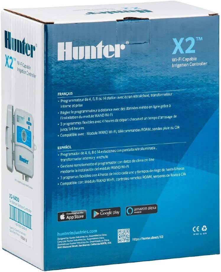 Hunter X2 handheld size comparison illustrating compact footprint benefit