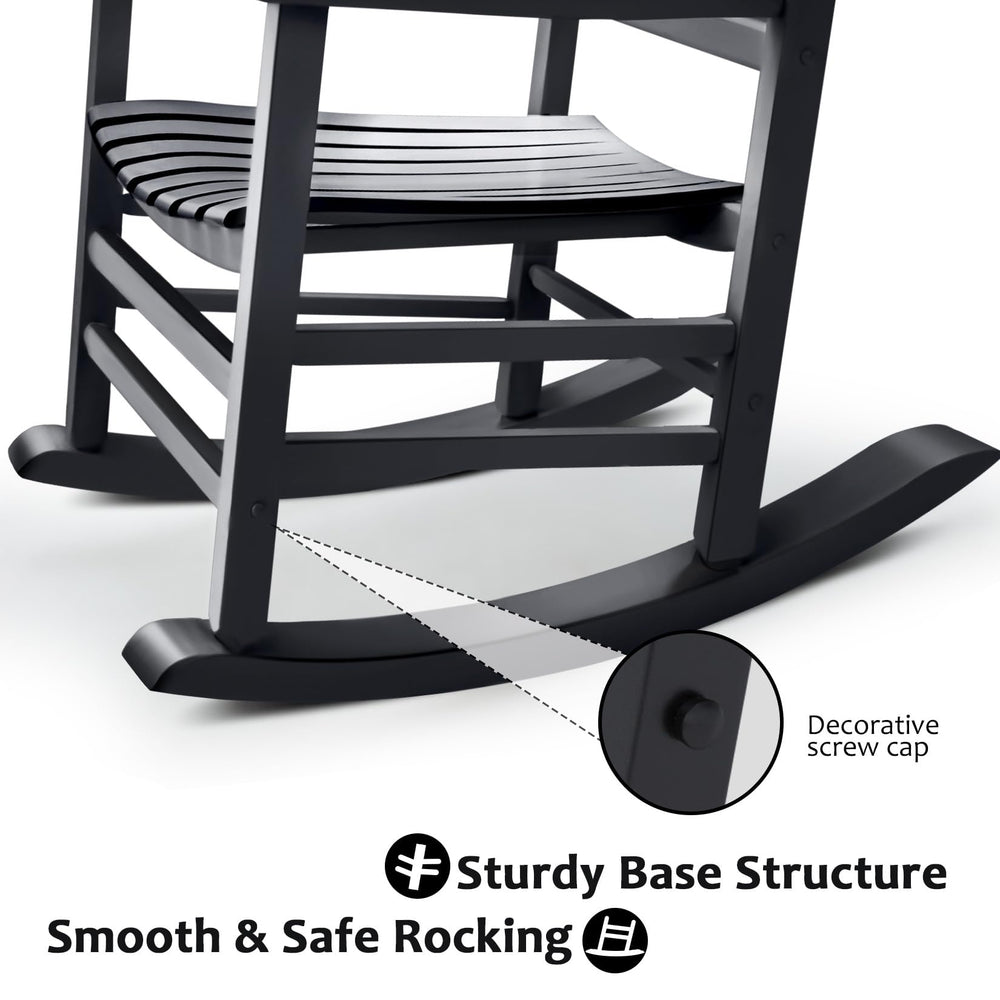 Hupmad chair with person seated for scale showing roomy seat and 400 lb support