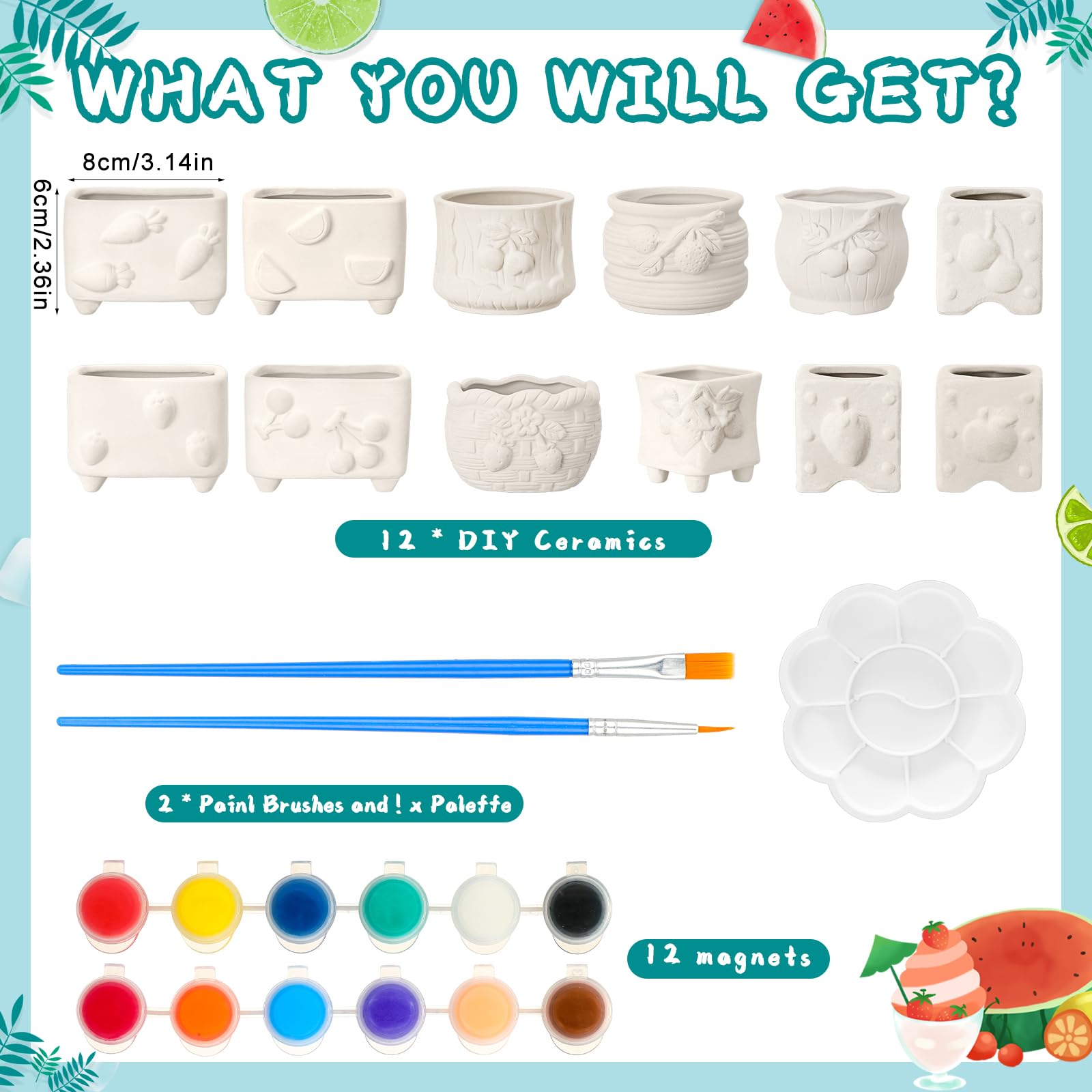 Hushee ceramic close-up texture revealing smooth finish and paint-ready surface for detailed work