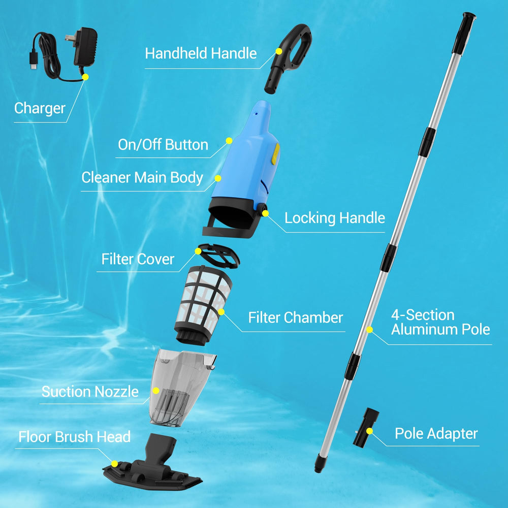 HUSHLIGHT packaging laid out showing included components and easy assembly benefit