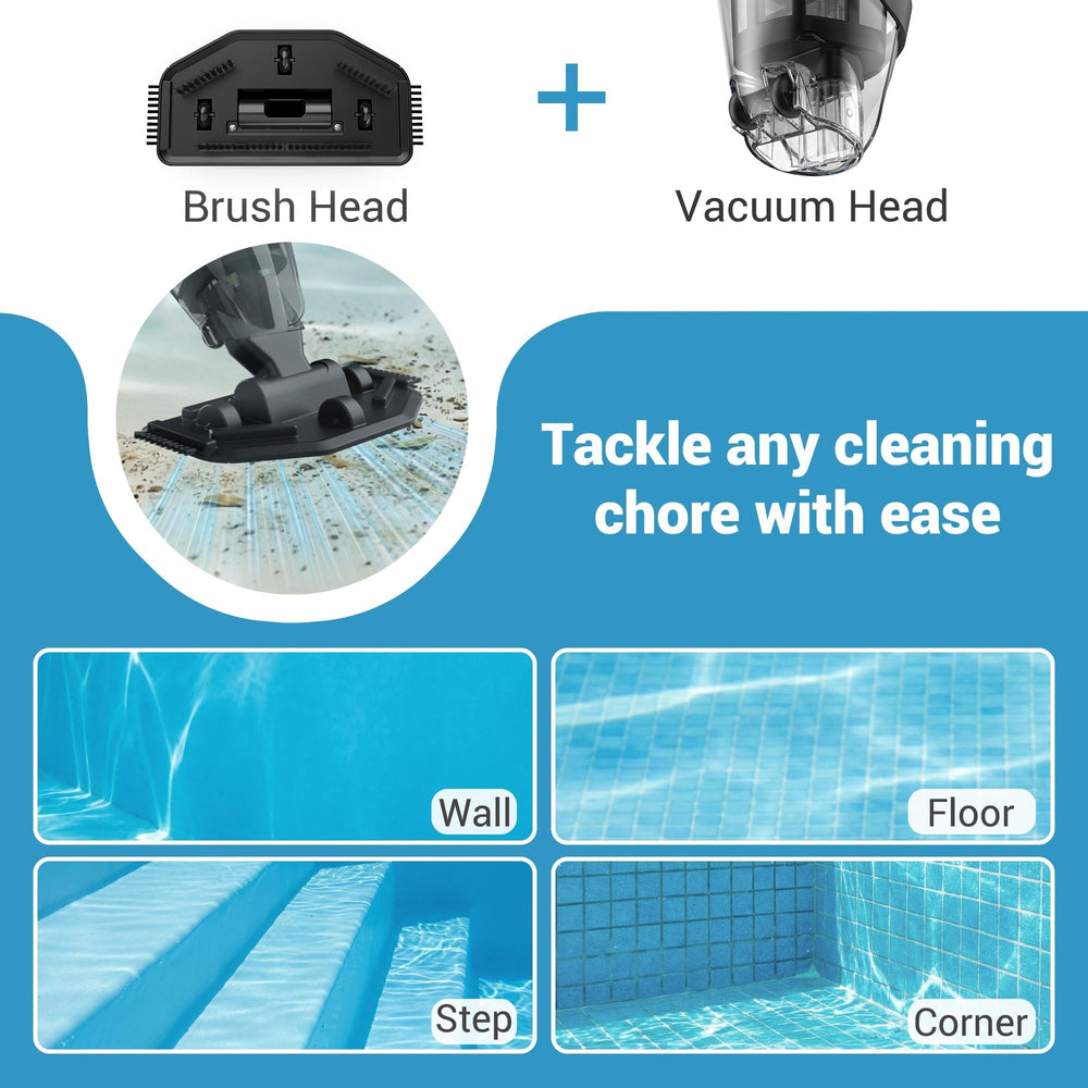 HUSHLIGHT side profile highlighting waterproof design and comfortable handle benefit