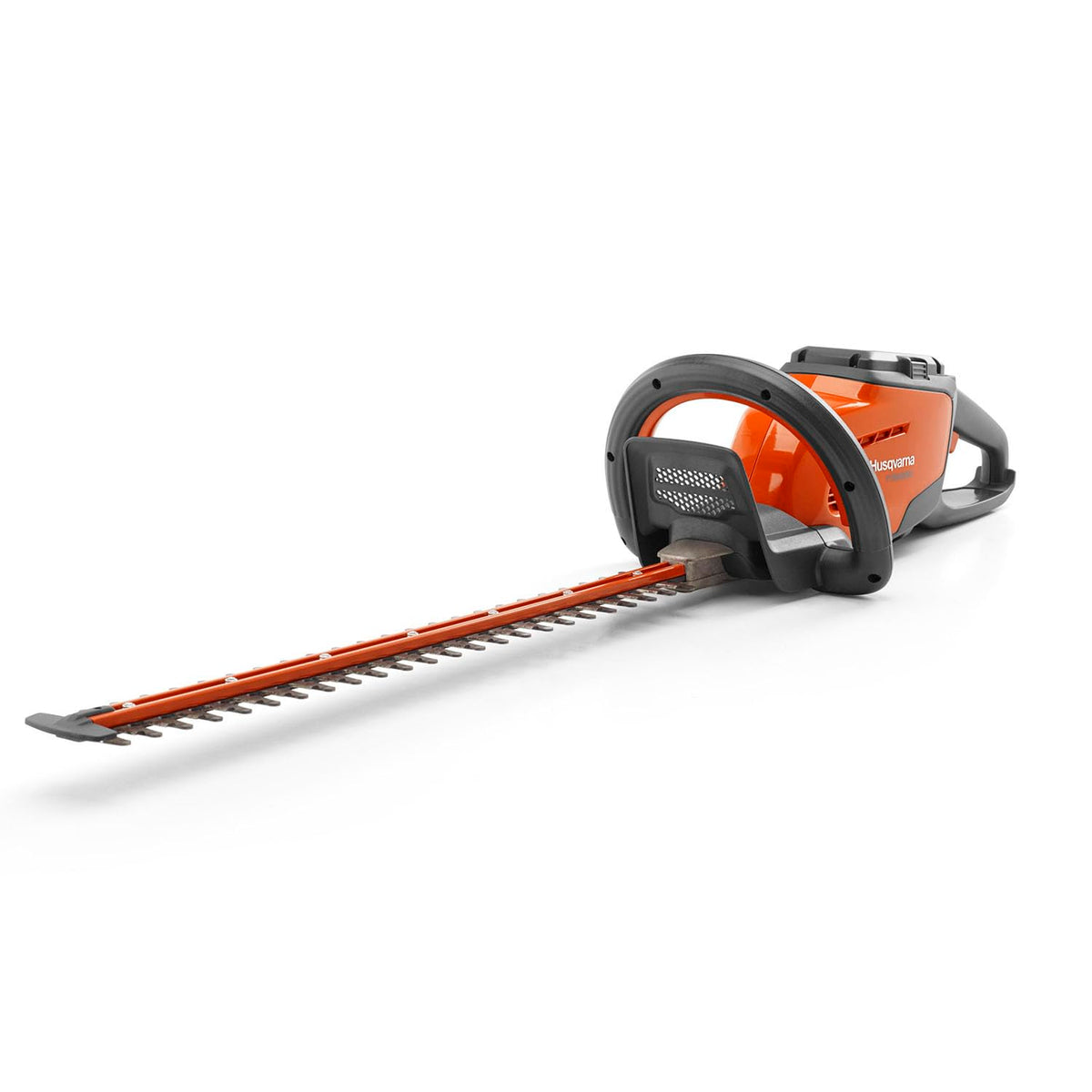 Husqvarna 115iHD55 front view showing lightweight design and comfortable handle for easy control