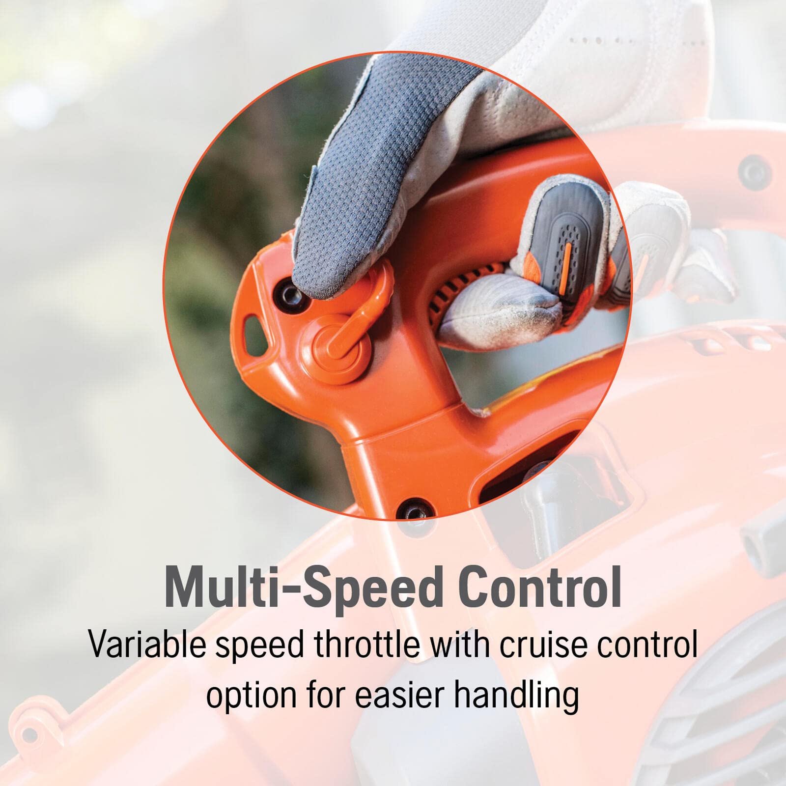 Husqvarna 125B air purge system detail for easier starting