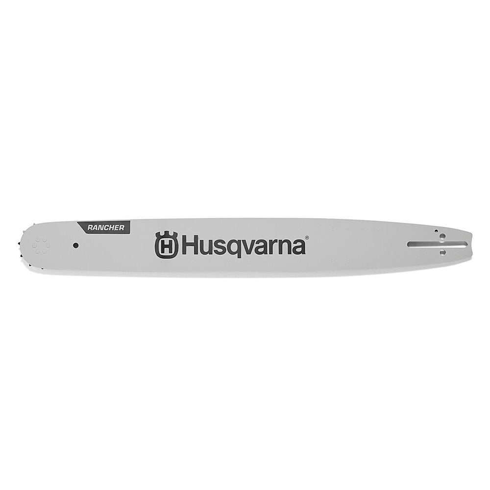 Husqvarna 24-inch Rancher bar front view showing fit and durability