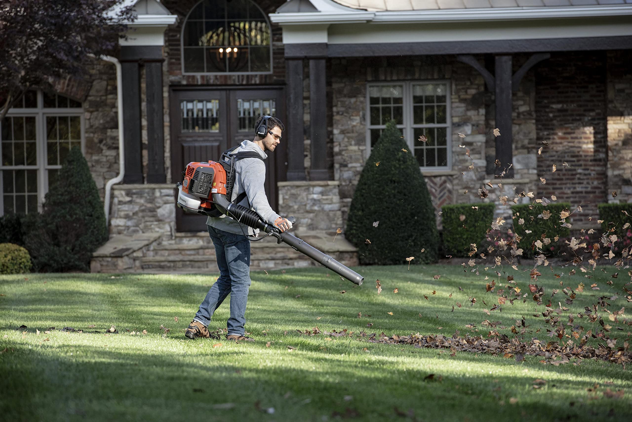 Husqvarna 360BT staged as a gift showcasing premium care and practicality