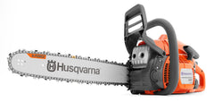 Husqvarna 435 front view showing compact design and easy handling