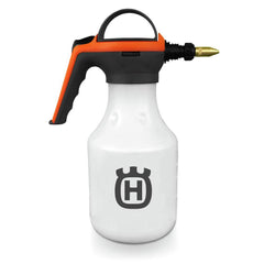 Husqvarna 48 oz handheld sprayer front view showing compact design and label