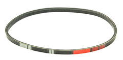 Husqvarna belt front view showing OEM label and correct fit details