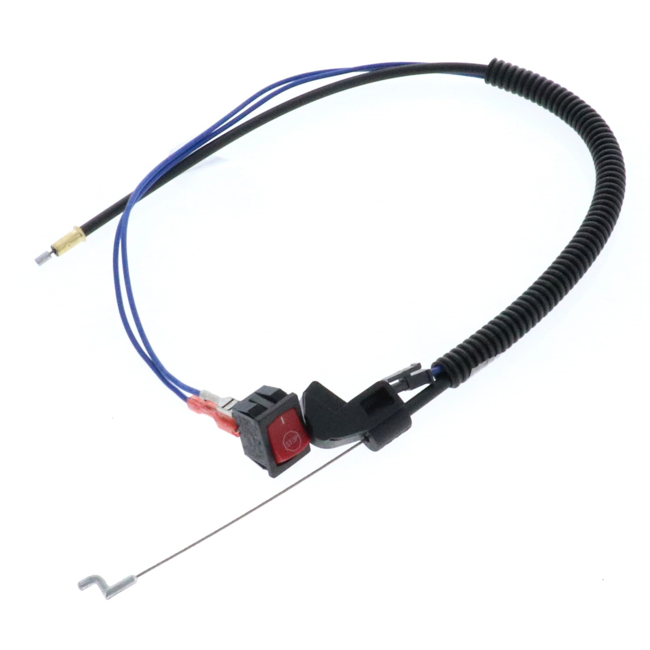 Husqvarna wiring harness front view showing connectors for reliable OEM fit