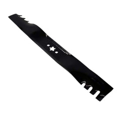 Husqvarna blade front view showing mounting hole and full length for precise fit
