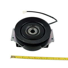Husqvarna pulley close-up highlighting precise grooves for durable belt engagement