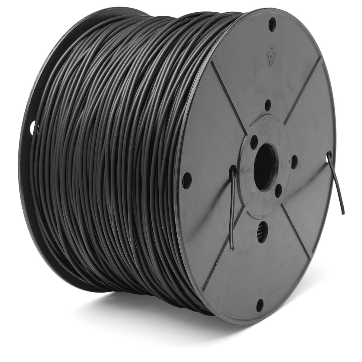 Husqvarna Automower spool front view showing 1640 ft and durable jacket benefit