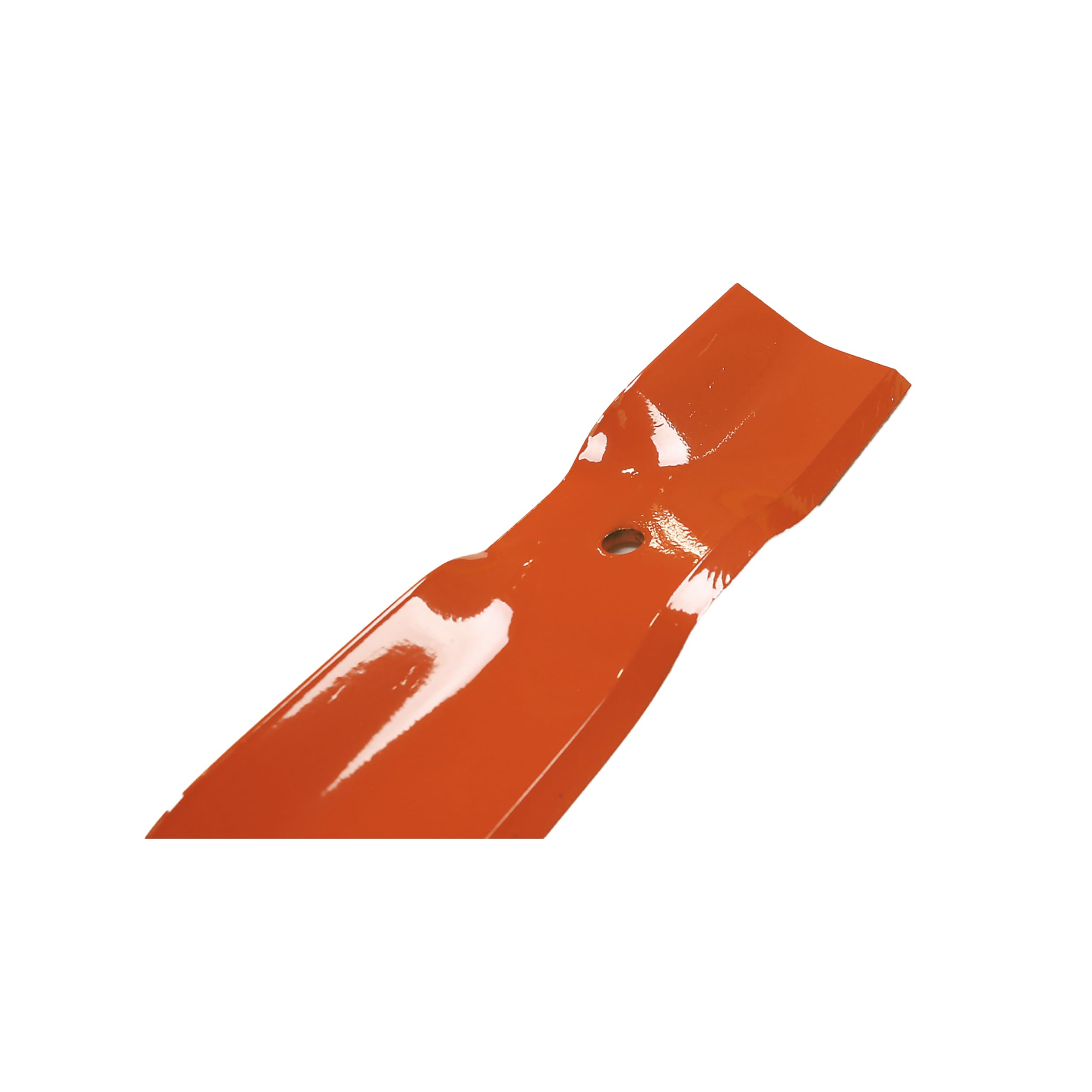husqvarna blade next to a ruler showing 46-inch size for accurate fit