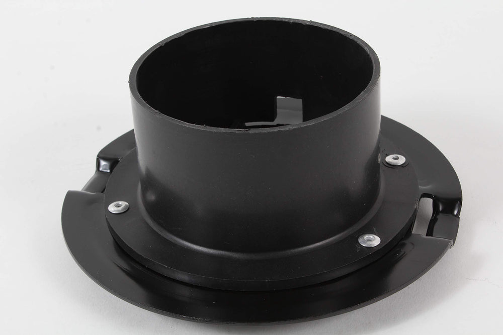 Husqvarna carrier plate front view showing mounting edges and fit benefits