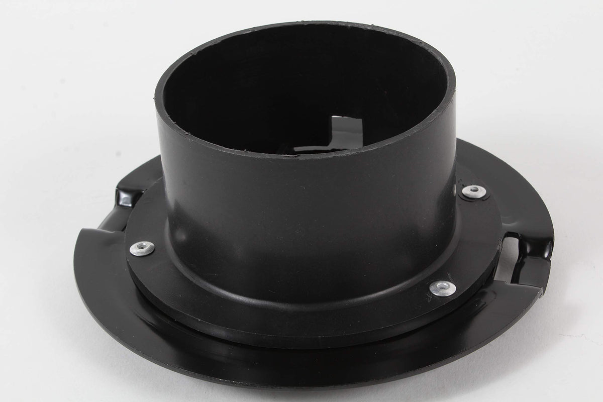 Husqvarna carrier plate front view showing mounting edges and fit benefits