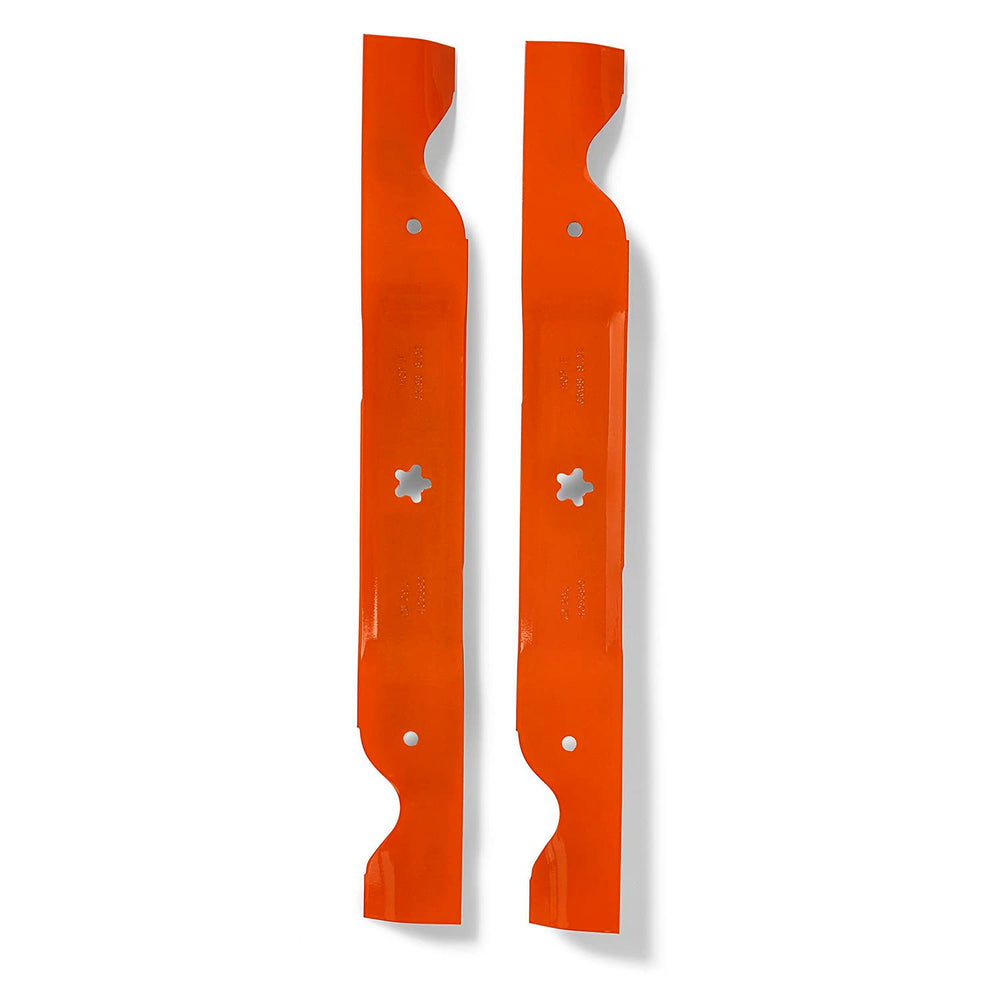 Husqvarna close-up of hardened steel edge highlighting durable sharpness and longevity
