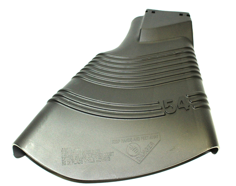 Husqvarna deflector shield front view showing OEM fit and durability
