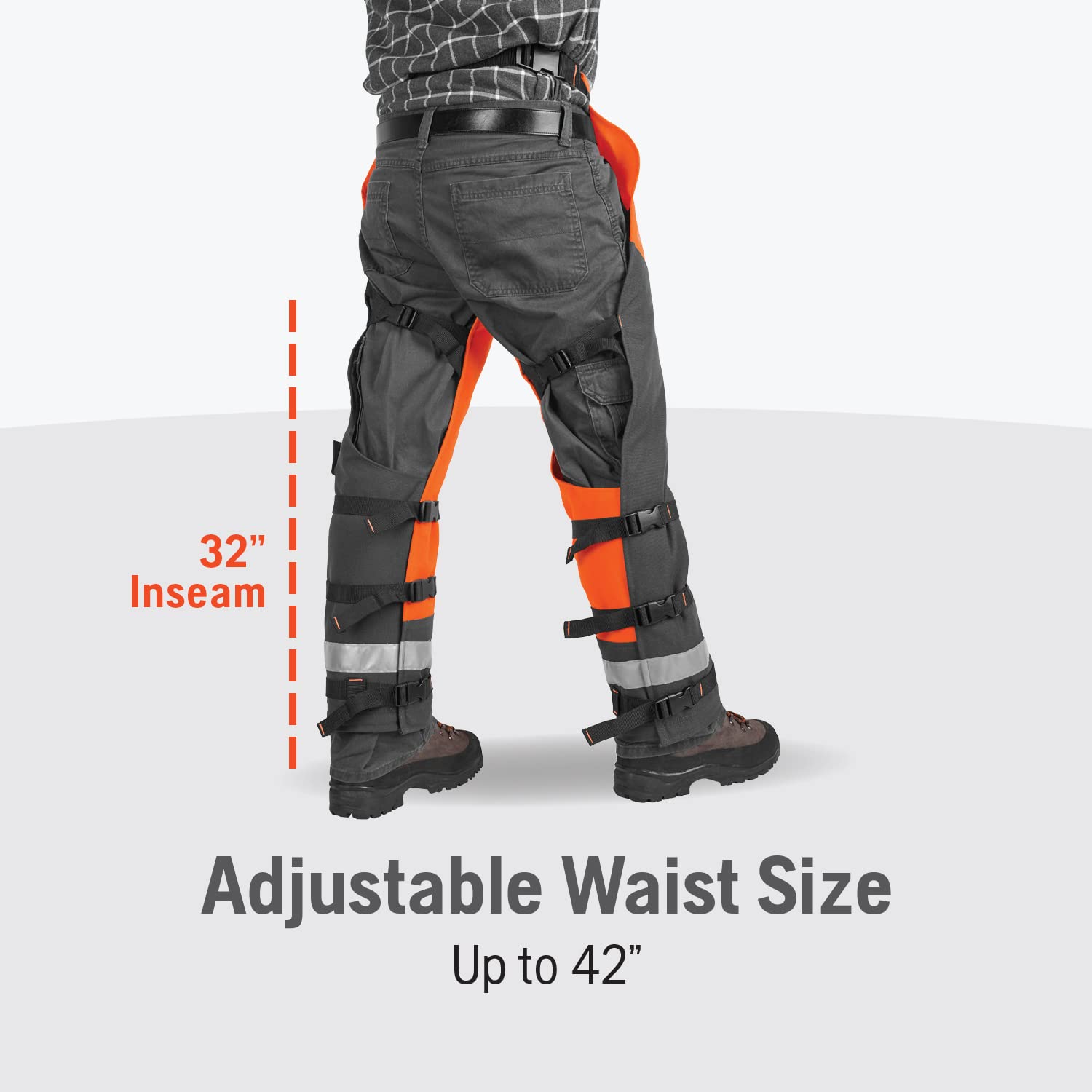 Husqvarna gear pocket and Delrin buckle detail for convenient tool carrying