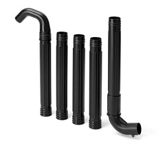 Husqvarna gutter kit front packaging showing included tubes and nozzle, simplifies gutter cleaning