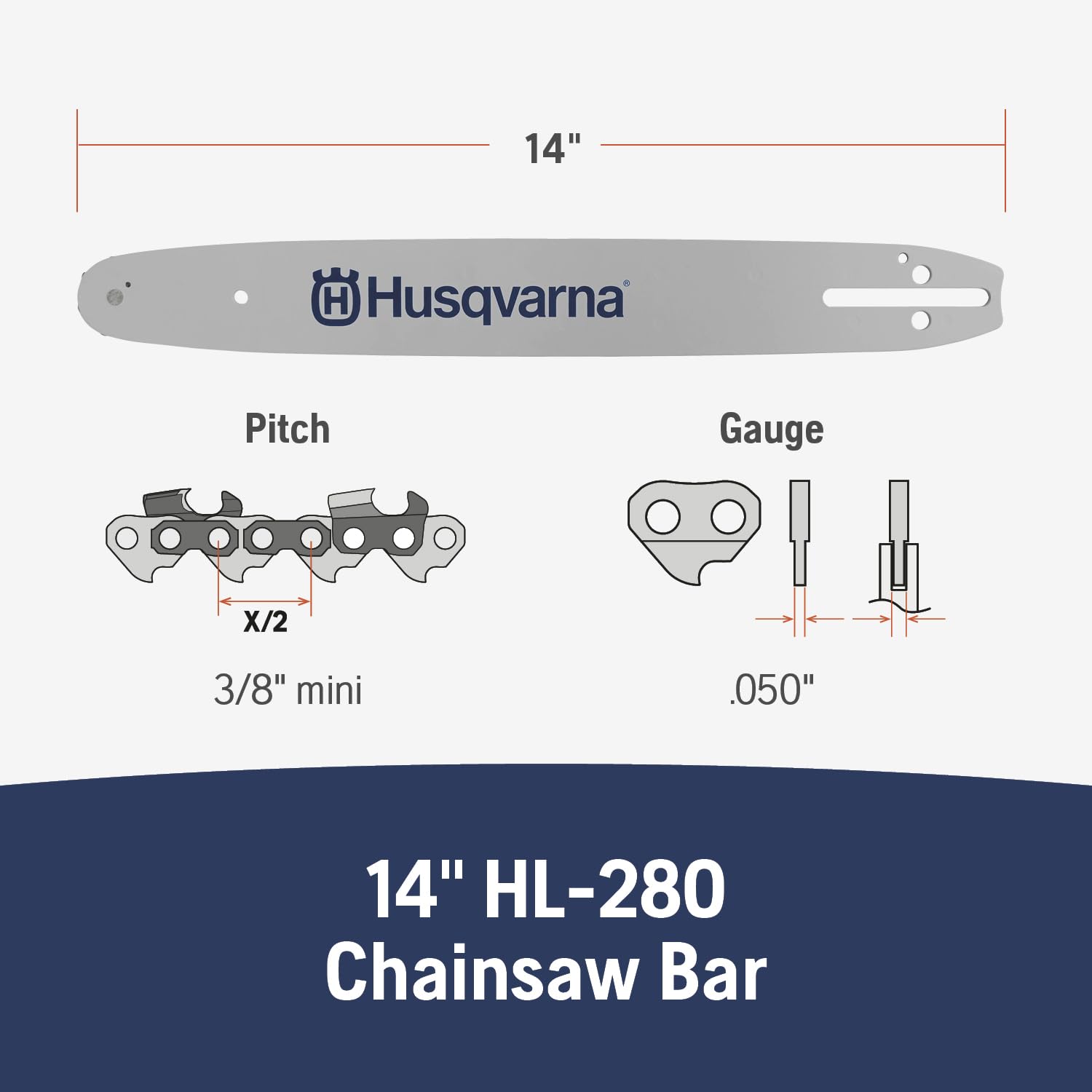 Husqvarna HL280 installed on chainsaw demonstrating improved cutting control