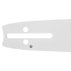 Husqvarna HLN250 next to ruler illustrating 16-inch length for correct sizing
