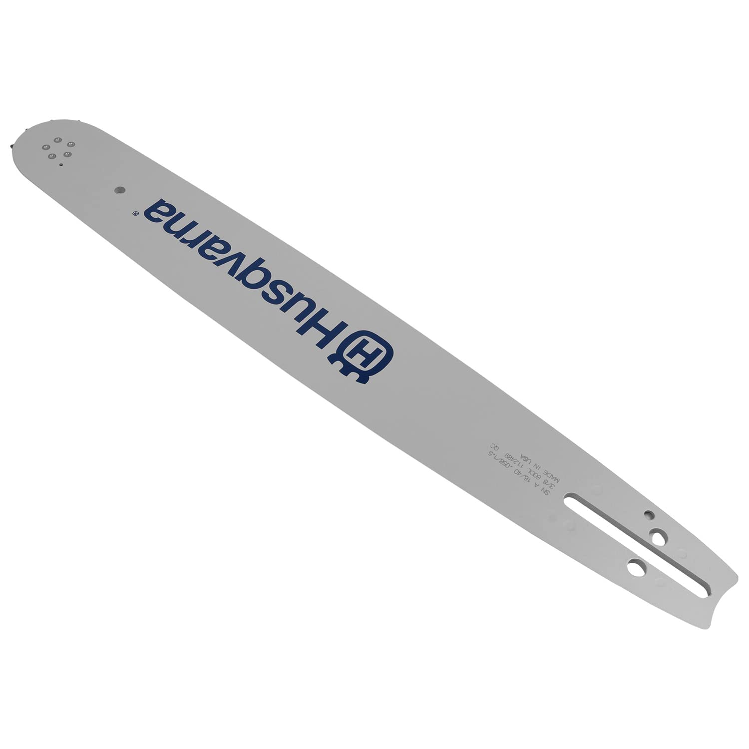 Husqvarna HLN250 laid next to ruler for scale showing accurate 20-inch size