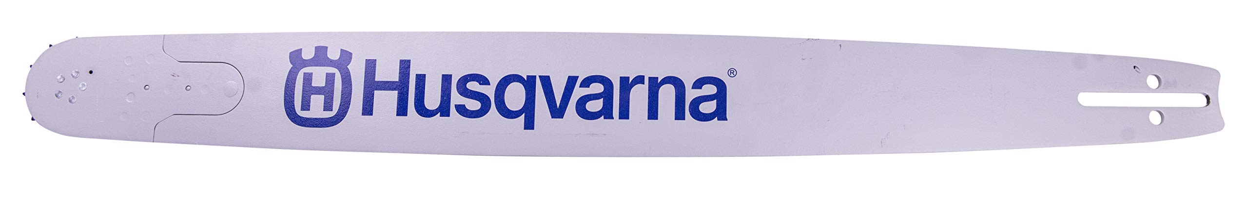 Husqvarna HT-280 full 24-inch bar showing length and laminated body for durability