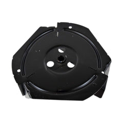 Husqvarna close-up of impeller blade edge and welds for reliable snow ejection