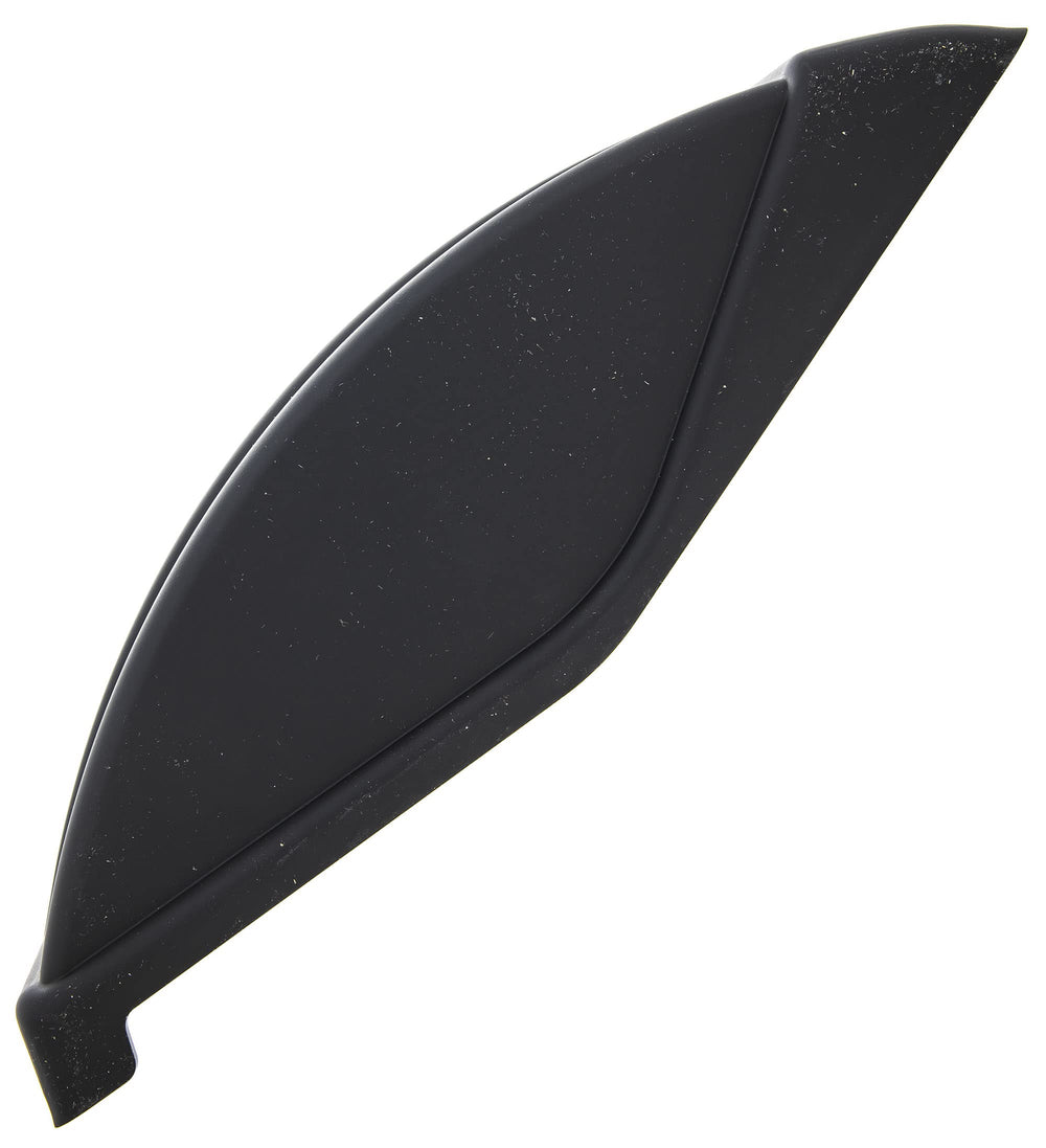 Husqvarna mulching blades closeup showing cutting edge for finer clippings