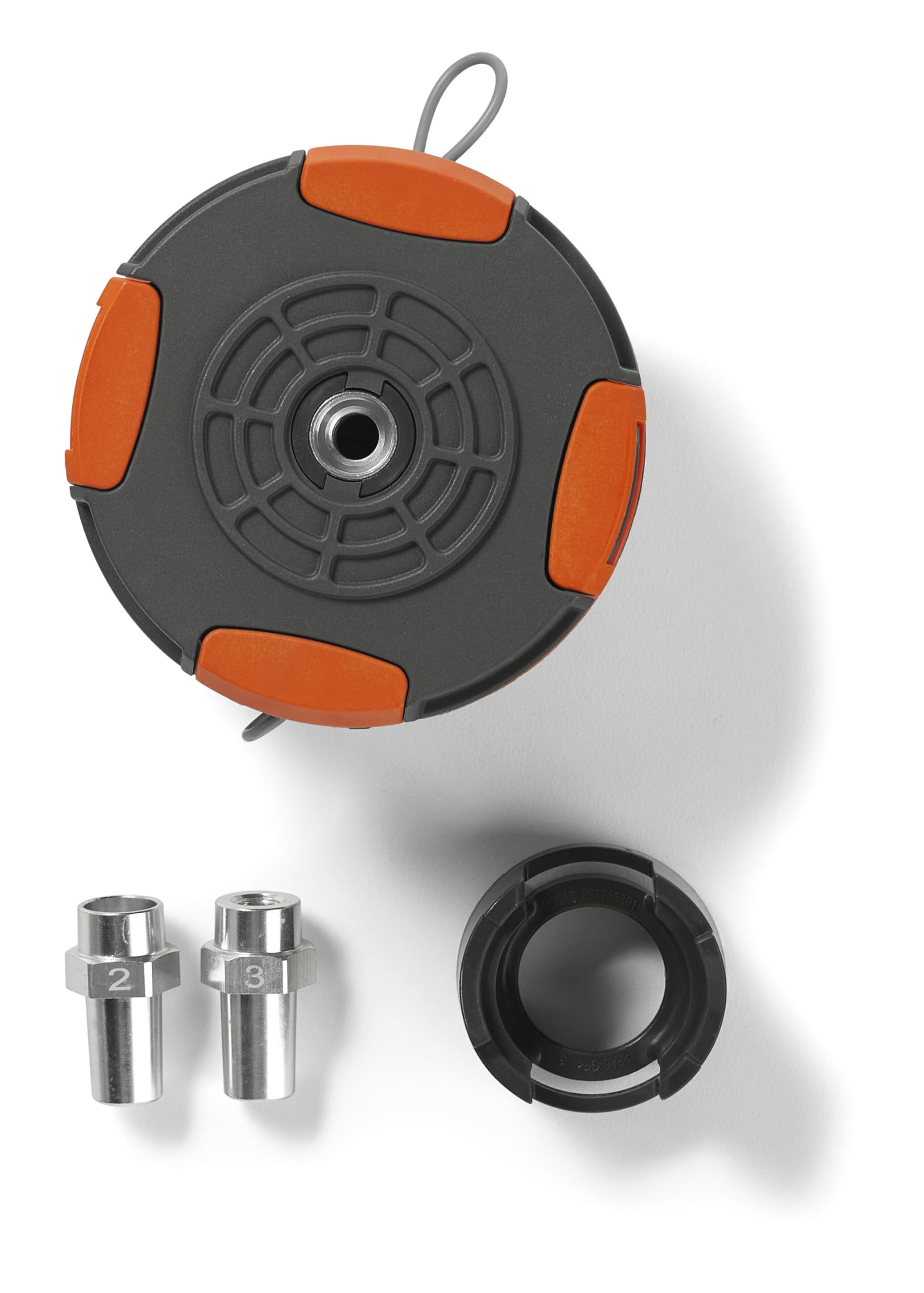 Husqvarna Rapid Replace adapters kit displaying universal compatibility