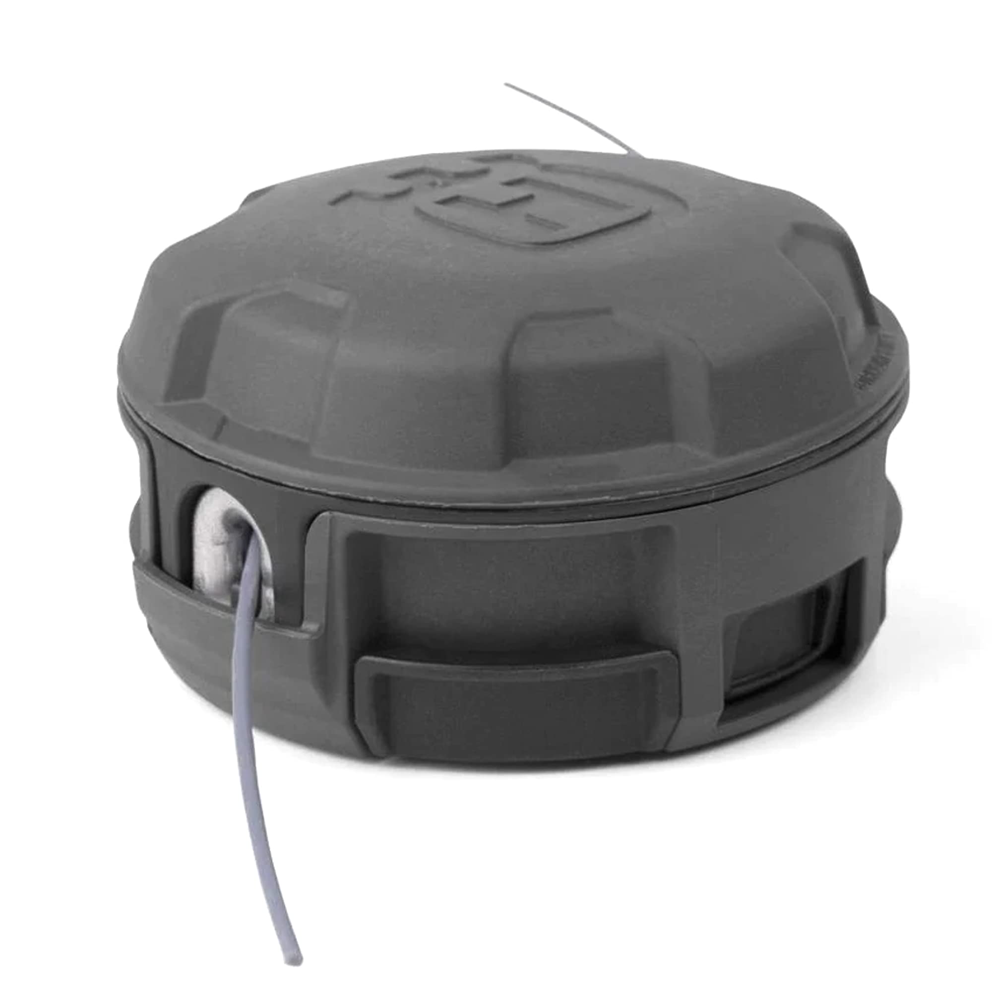 Husqvarna RapidReplace close-up of loading port illustrating align-load-twist convenience