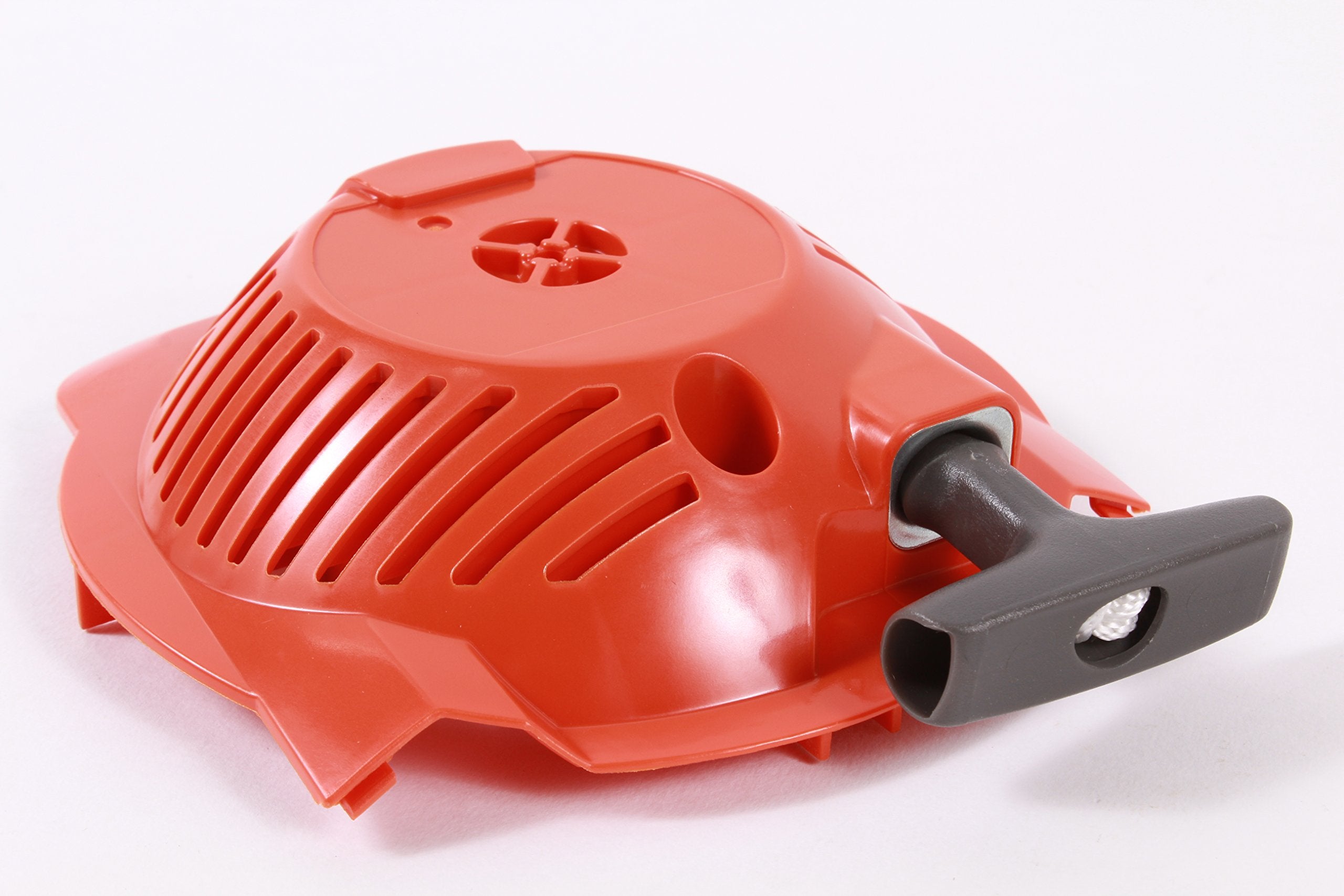 Husqvarna starter assembly front view showing correct fit and OEM reliability