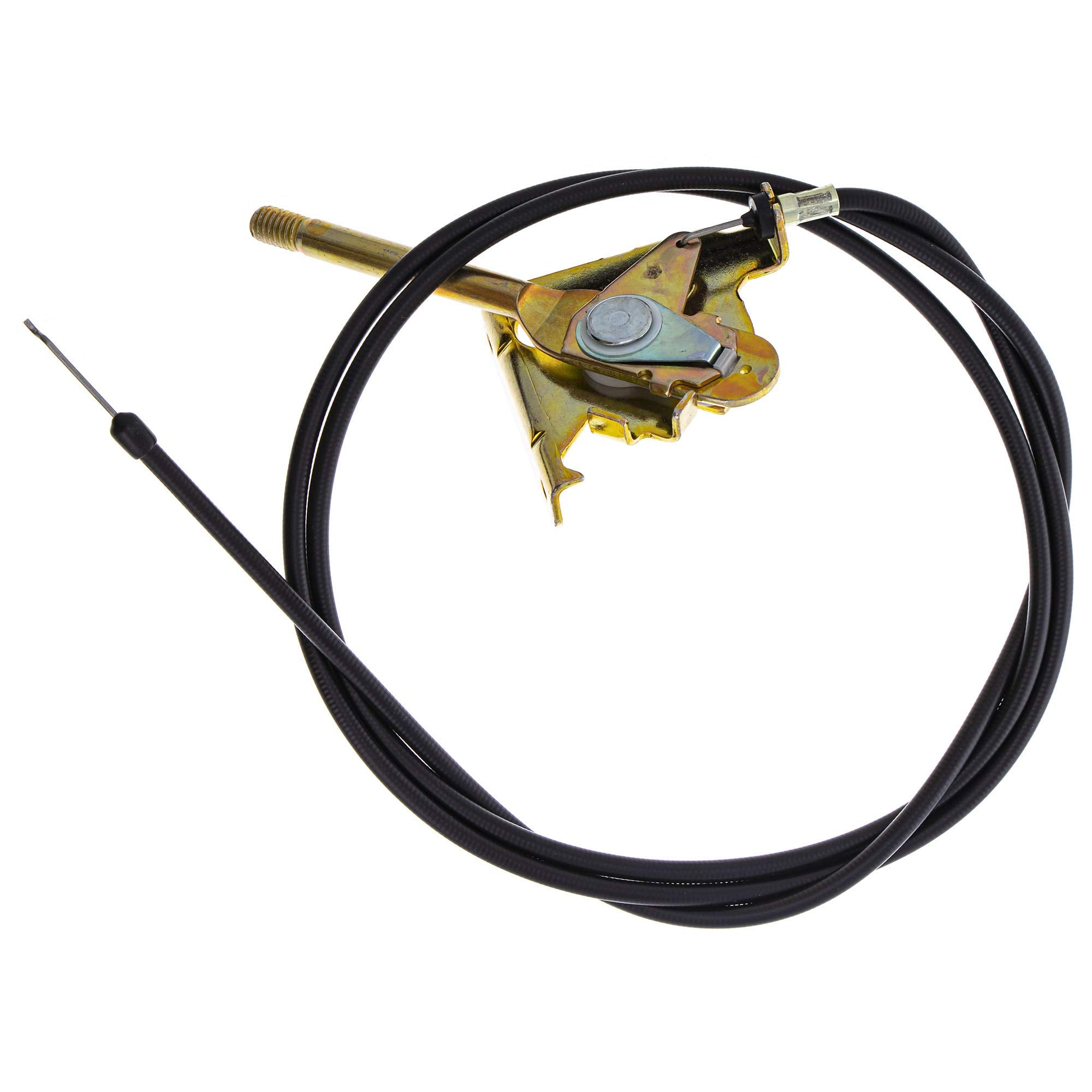 Husqvarna throttle cable front view showing full 60-inch length and benefit: correct fit