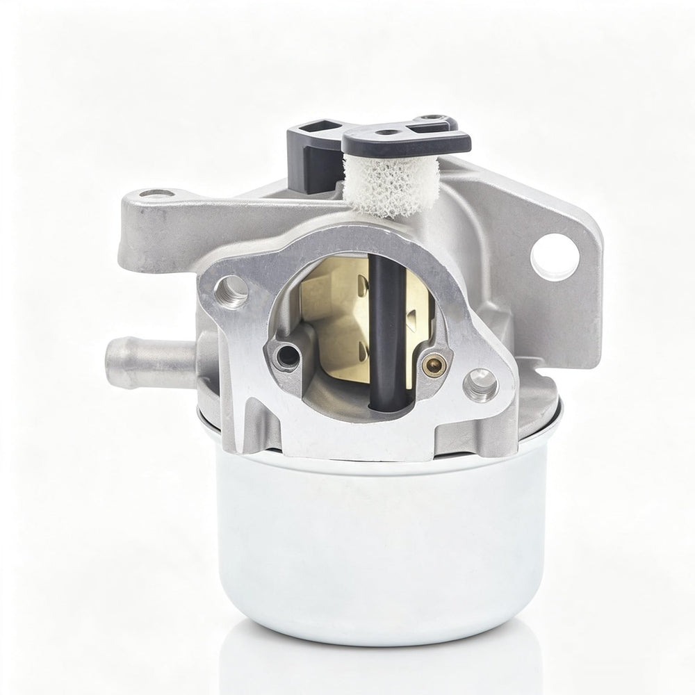 Hutdkte carburetor throttle bore close-up showing precision ports for improved fuel metering