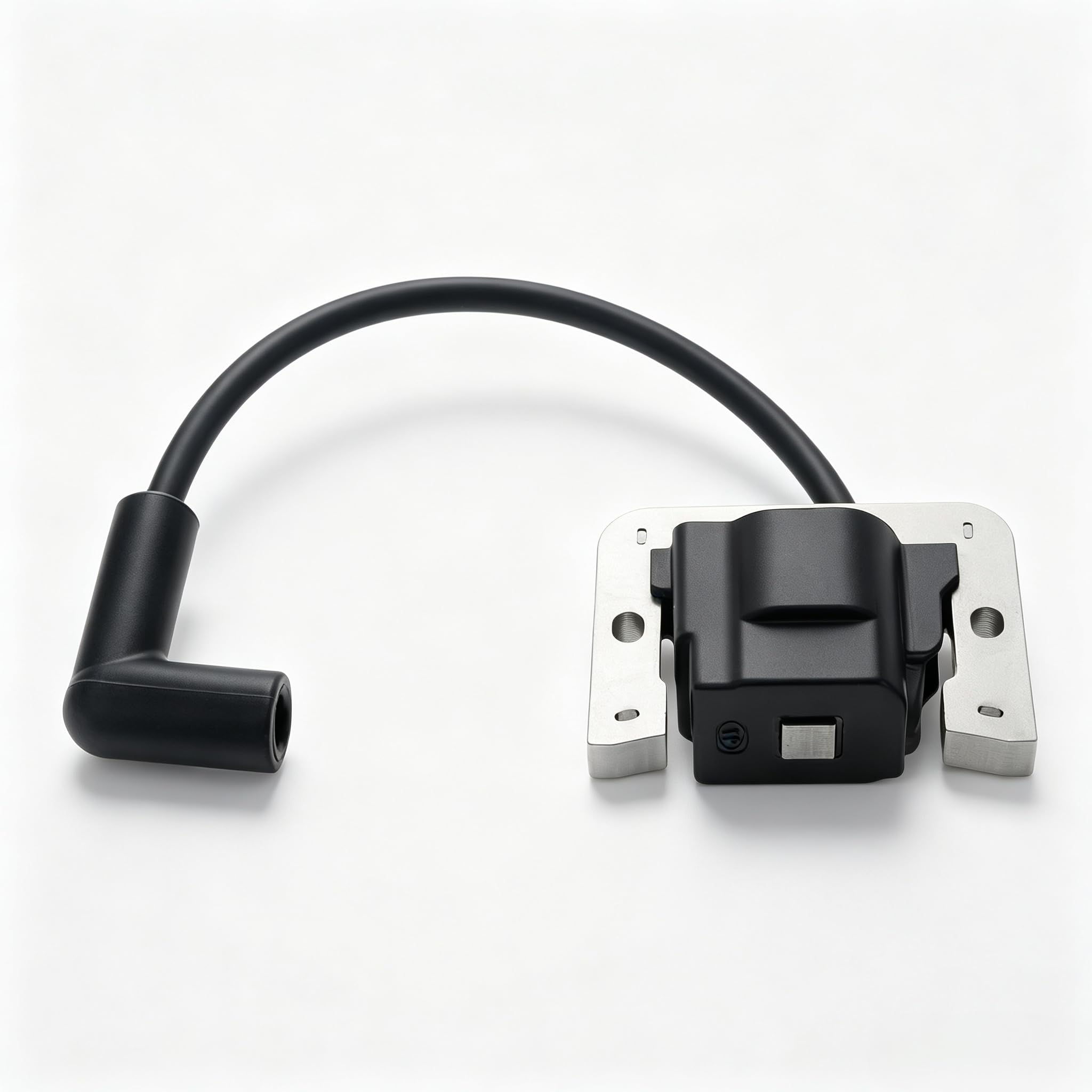 Hutdkte ignition coil installed on Kohler engine demonstrating direct-fit benefit