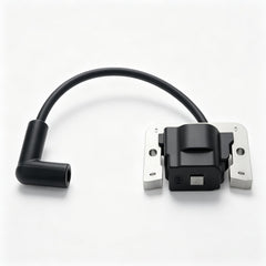 Hutdkte ignition coil installed on Kohler engine demonstrating direct-fit benefit
