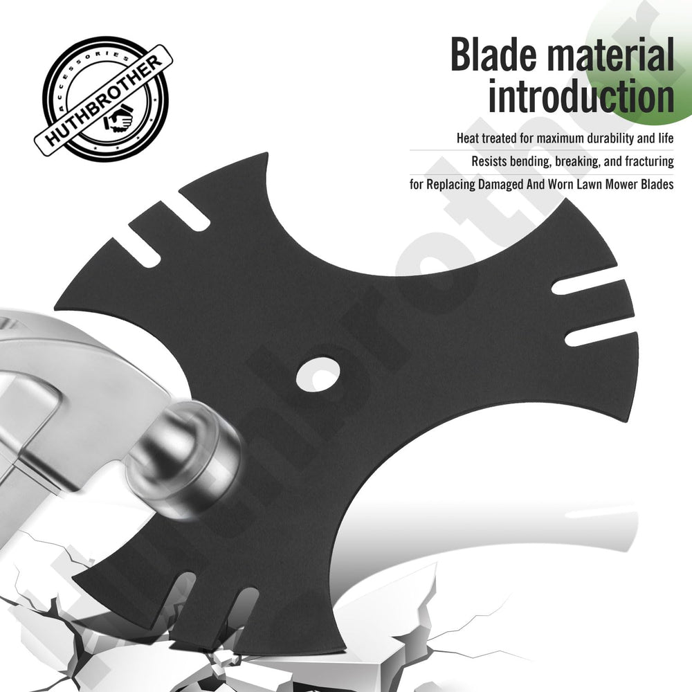 Huthbrother blades installed on an edger demonstrating correct fit and performance