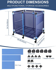 Hutigertech close-up of UV-resistant nylon mesh highlighting quick drainage benefit