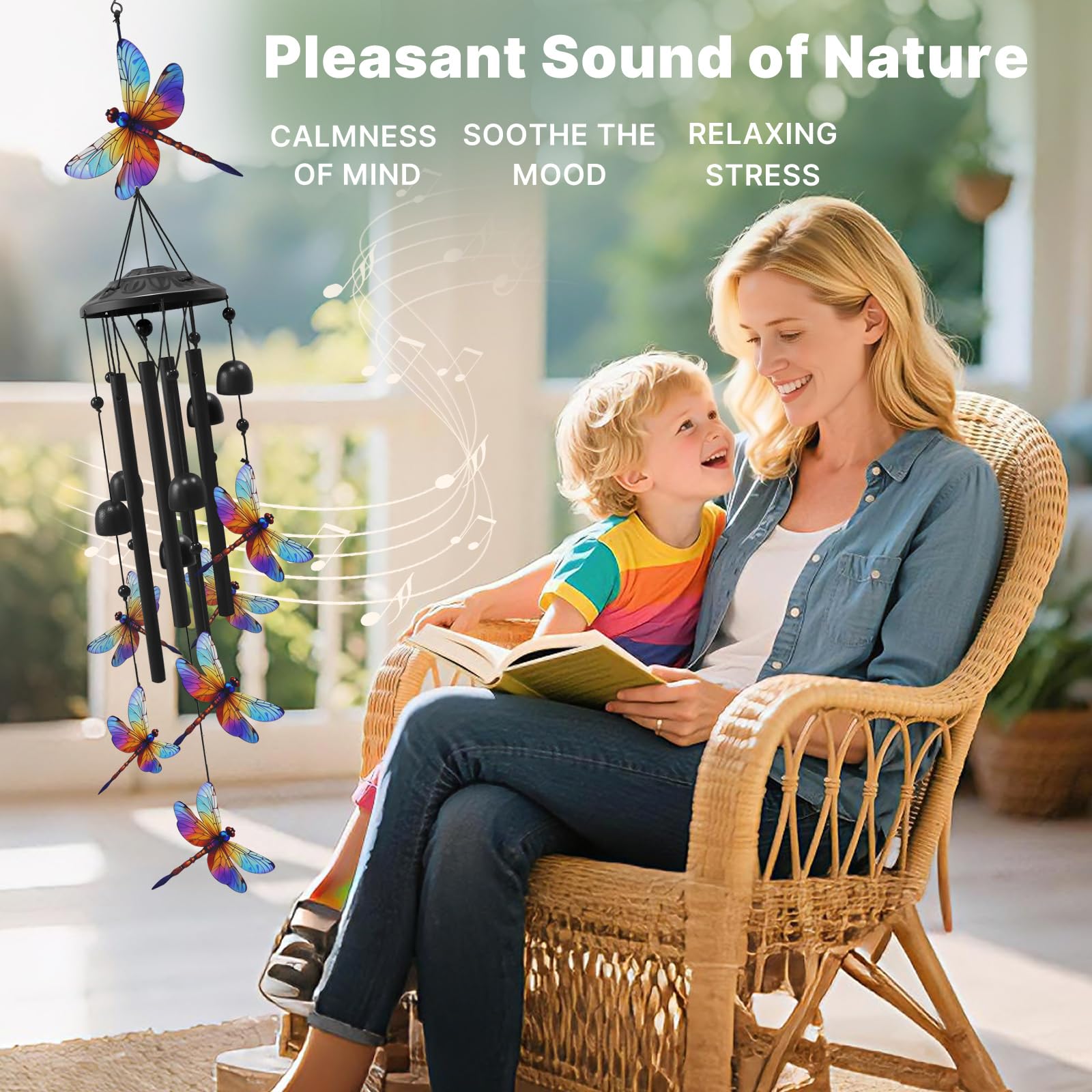 HUVNSOCH tuned tubes and bells delivering clear melodic notes
