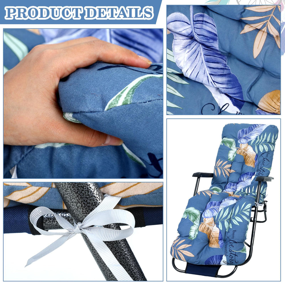 Huwena tie straps detail showing secure fastening to loungers