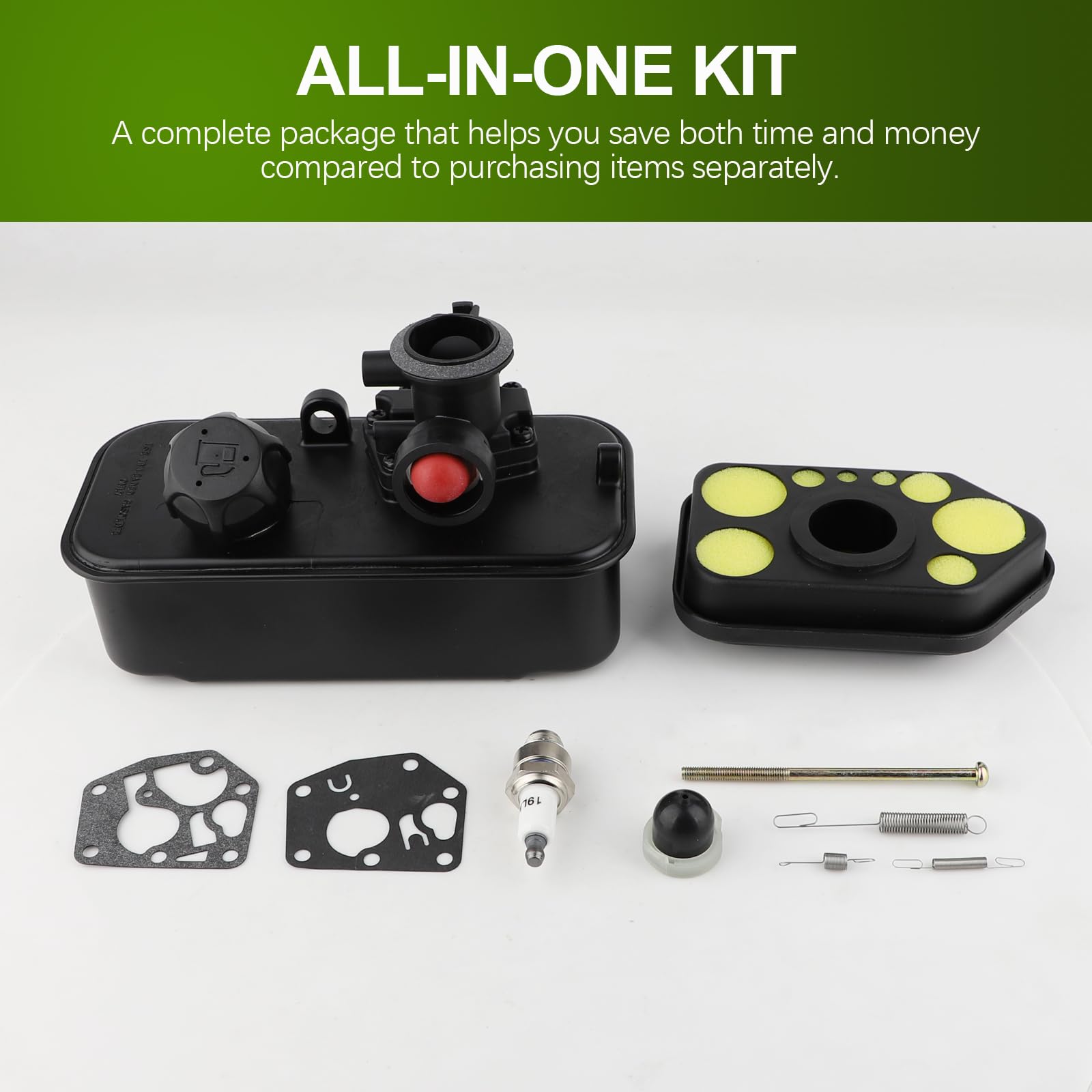 HUZTL air cleaner assembly 493492 displaying secure fit and improved filtration