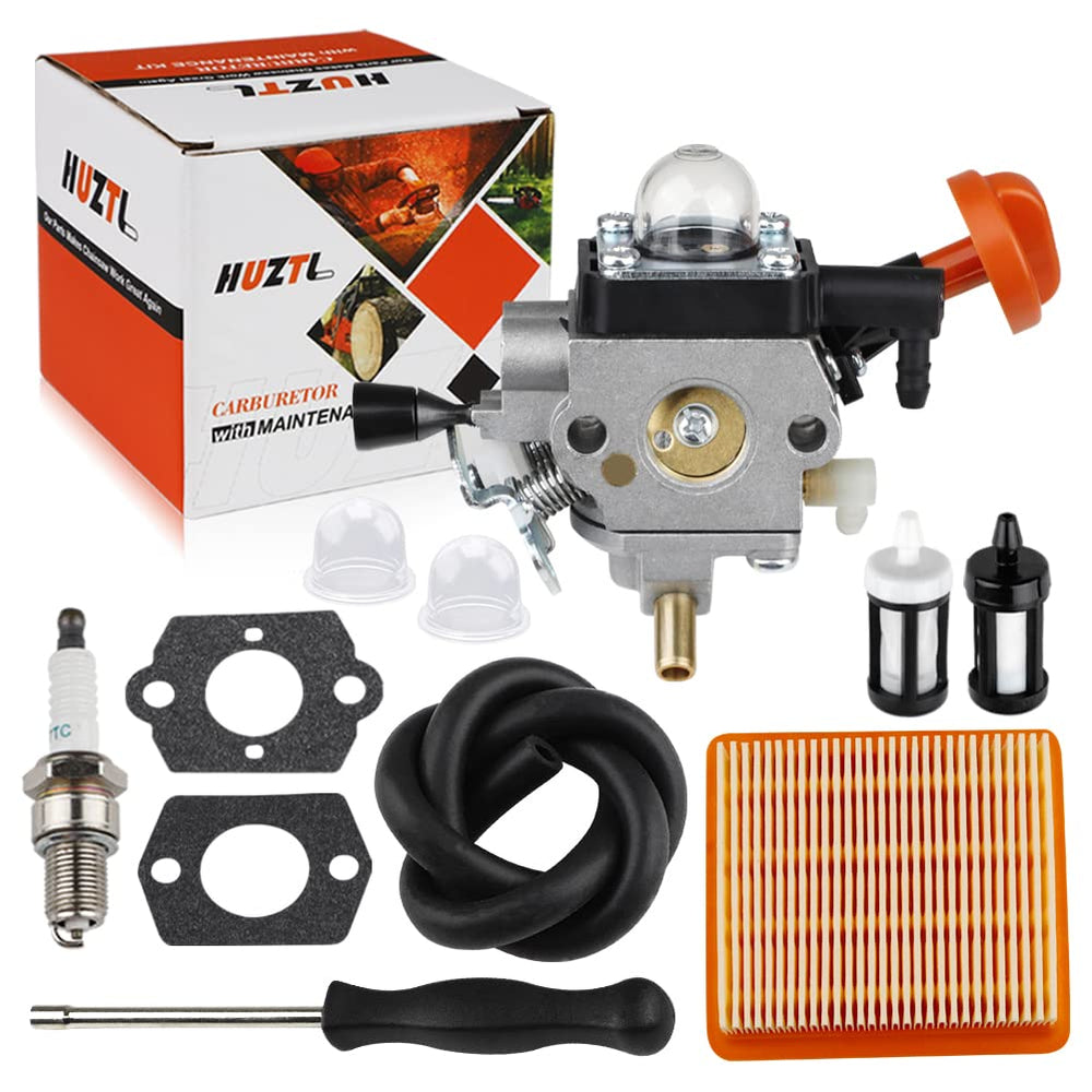 HUZTL carburetor front view showing mounting and throttle linkage benefit reliable fit