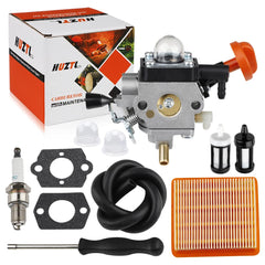 HUZTL carburetor front view showing mounting and throttle linkage benefit reliable fit