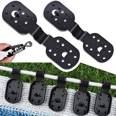 HVECT front pack of 200 clips showing quantity and black finish for easy project stocking