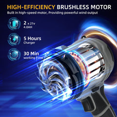 HX HECLX close-up of nozzle and controls highlighting precise airflow control