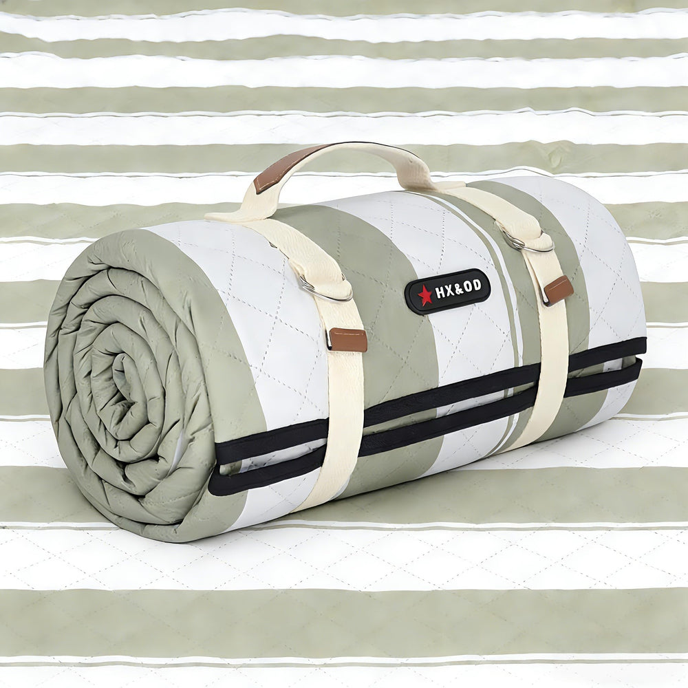 HX&OD blanket full spread showing large green surface and comfort