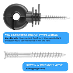 HXSEMAYIG ring opening holding electric tape, secure conductor separation benefit