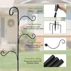 HXYQMMY adjustable hook detail showing repositioning flexibility benefit